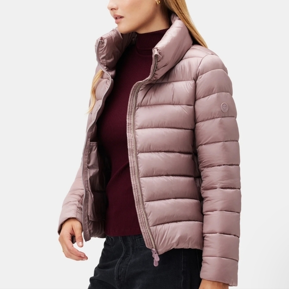 🆕 🦆 SAVE THE DUCK Elsie Jacket-Seaweed Green - Picture 4 of 11